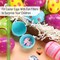 Printed Plastic Easter Eggs, 3 Inch, 30 Pack, Bulk Fillable Eggs for Easter Hunt Decor, Party Favor, Basket Stuffers, Classroom Prize, Supplies, Adult & Kid Party Toys for Gift